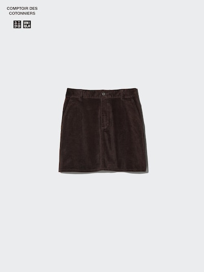 Corduroy Mini Skirt