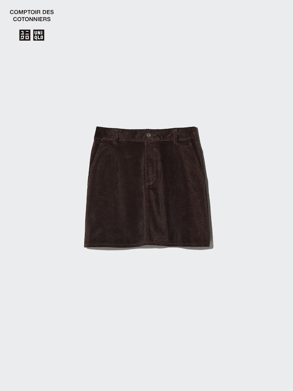 CORDUROY MINI SKIRT