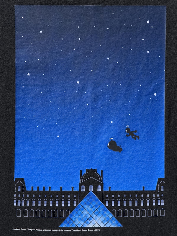 Doraemon meets the Louvre UT Graphic T-Shirt