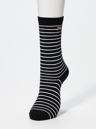 Socks 3 Pairs Heart Ribbon
