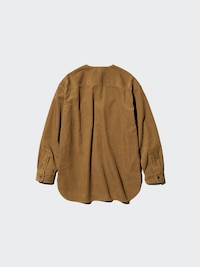 Corduroy Long Shirt Jacket