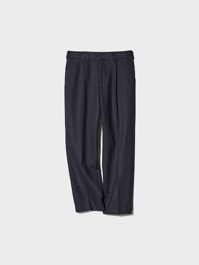 PLEATED WIDE PANTS | BRUSHED JERSEY