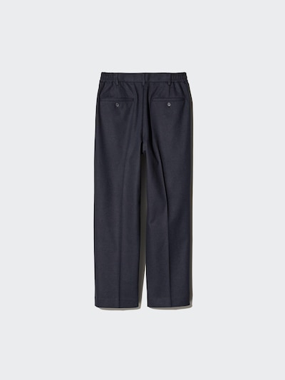 PLEATED WIDE PANTS | BRUSHED JERSEY