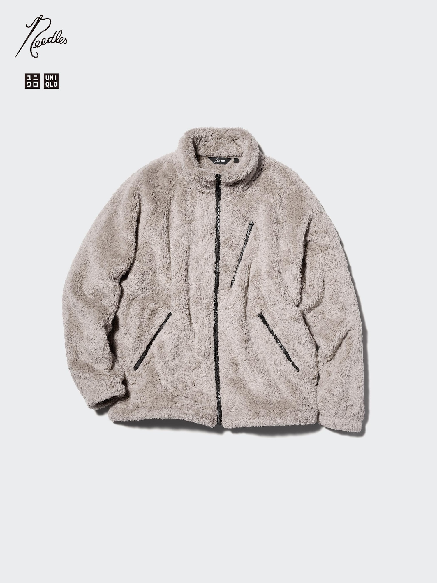 Needles / フリースジャケット/L/ポリエステル/BRW/LQ370 Fleece Jacket | UNIQLO US