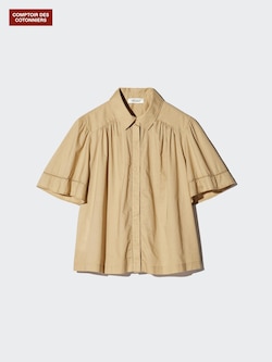 Cotton Blouse (Short Sleeve)