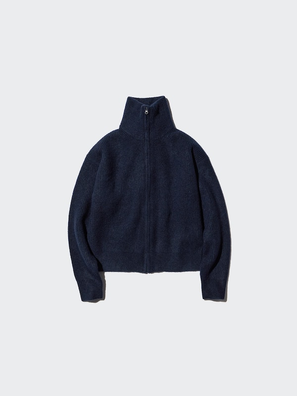 Souffle Yarn Full Zip Cardigan