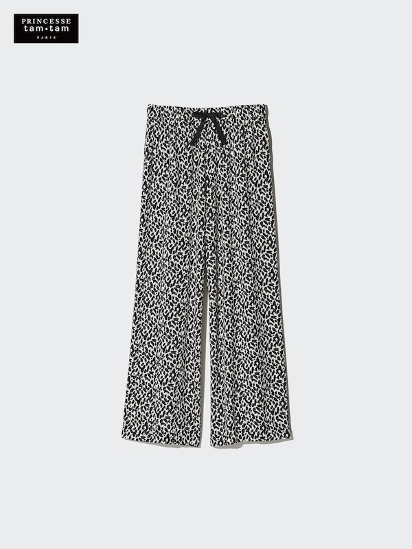 Pantalon en viscose (Imprimé)