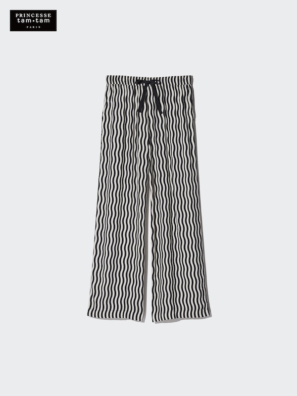 Pantalon en viscose (Imprimé)