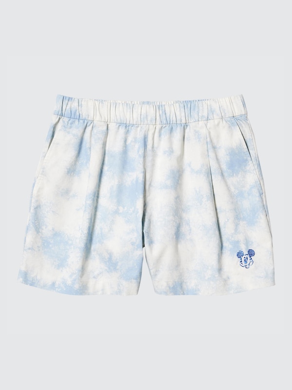 Disney in Blue Easy Shorts
