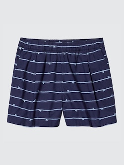 Disney in Blue Easy Shorts (Stripe)