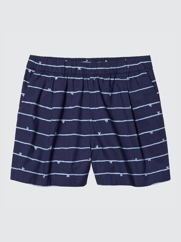Disney in Blue Easy Shorts (Stripe)