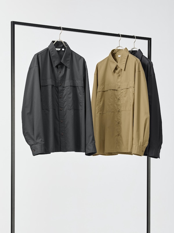 Utility Oversized Shirt | Long Sleeve