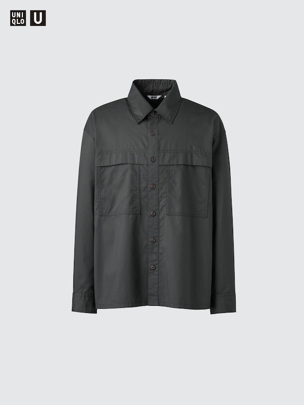 Utility Oversized Shirt | Long Sleeve