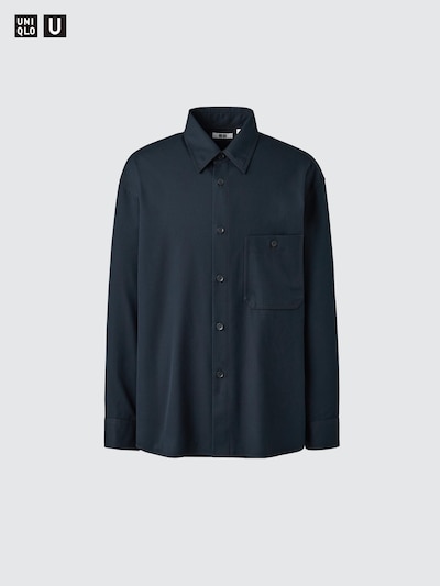 Camicia Twill Oversized con Tasche