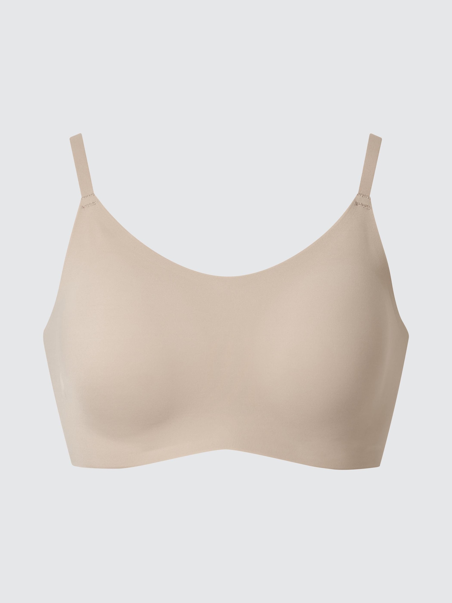 新品　UNIQLO WIRELESS BRA L ベージュ✖️4枚 34/36AB Uniqlo Womens Beige Lightly Lined Wireless Back
