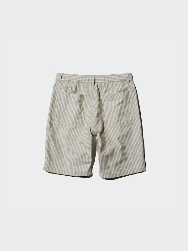 Linen Blend Shorts