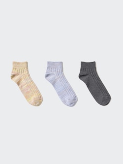 Short Socks 3 Pairs