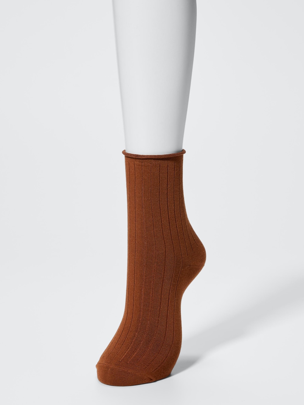 Носки HEATTECH Roll, в рубчик — Uniqlo — фото 2