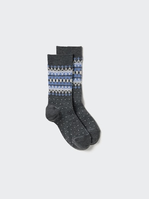 HEATTECH Socks | Fair Isle
