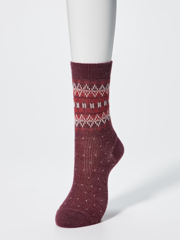 HEATTECH Socks | Fair Isle