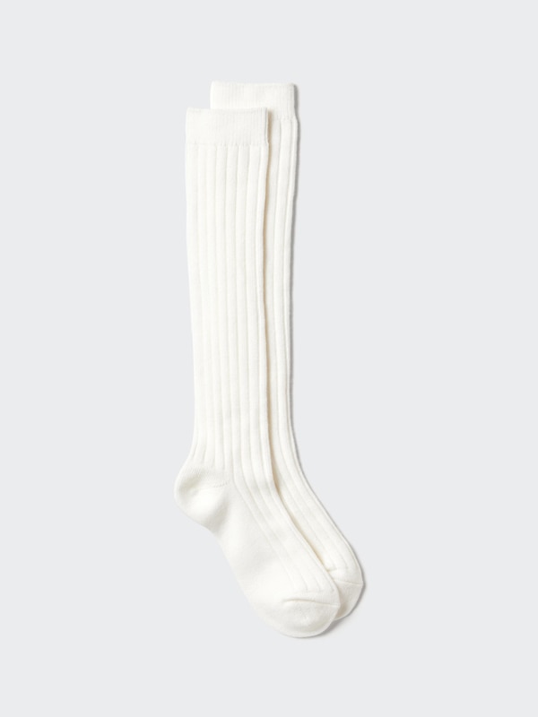 HEATTECH Knee High Socks | Ribbed