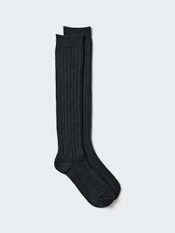HEATTECH Knee High Socks | Ribbed