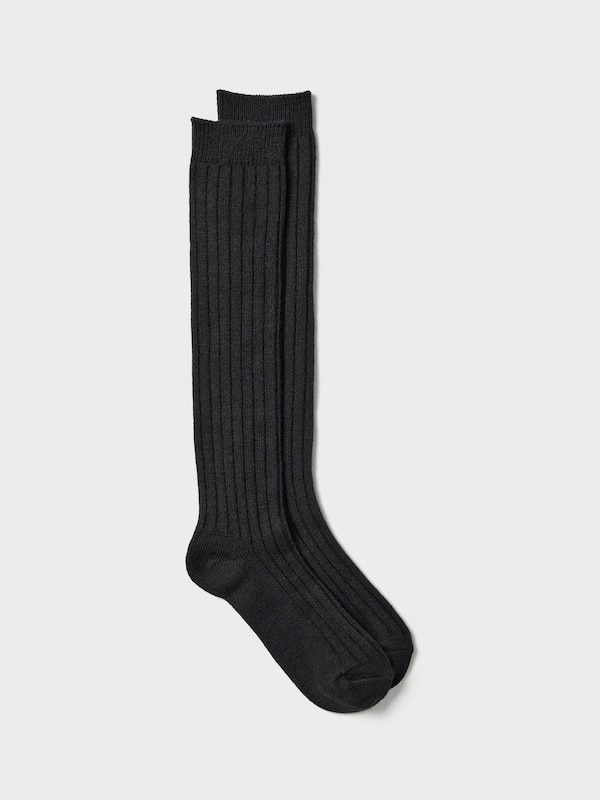 HEATTECH Knee High Socks | Ribbed