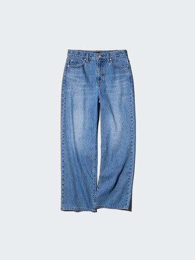 Wide Straight Jeans (Short)