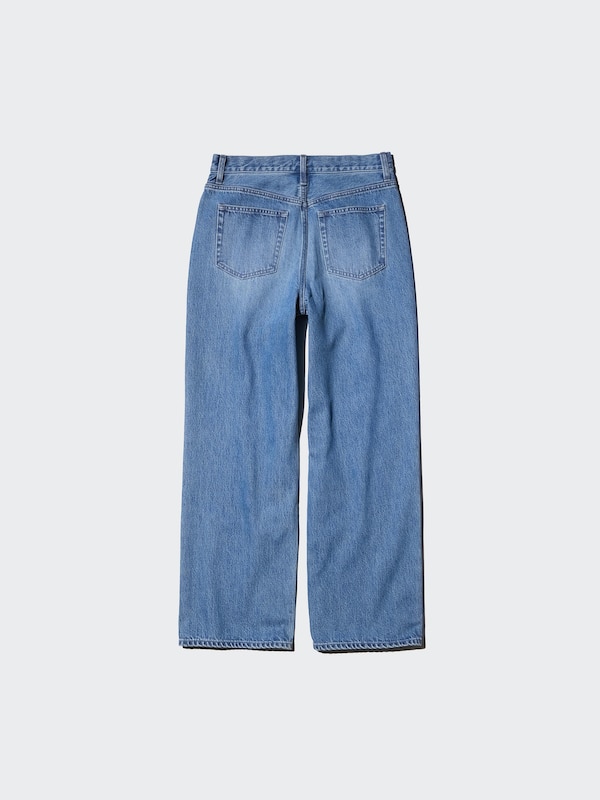 Wide Straight Jeans | Short