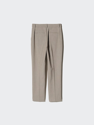 Smart Ankle Pants | Checked