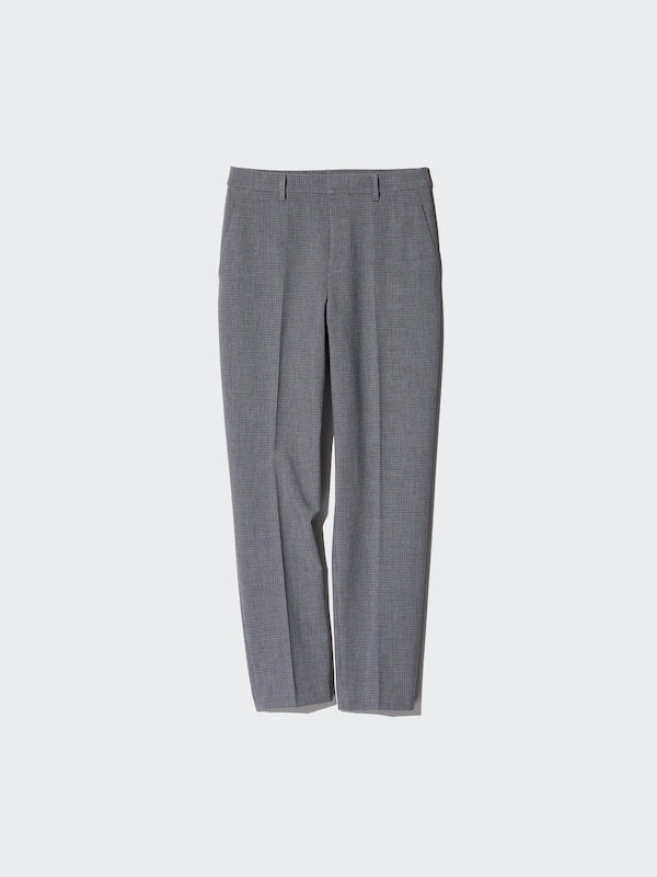 Smart Ankle Pants | Checked | Tall
