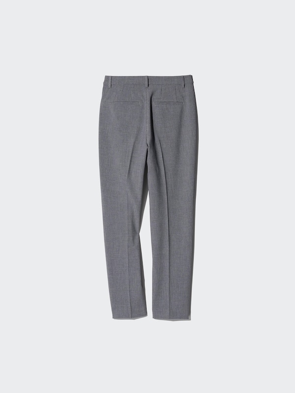 Smart Ankle Pants | Checked | Tall