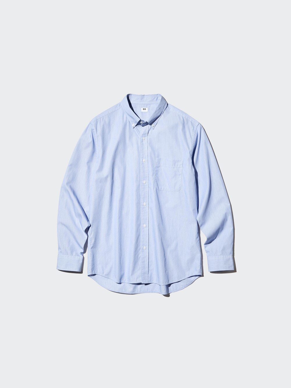 Uniqlo Broadcloth Shirt | Button Down | Hairline Fabric — фото 6