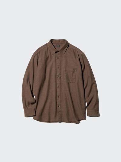 Flannel Shirt (Heather, Regular Collar)