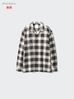 Brushed Cotton Long Sleeve Oversized Shirt