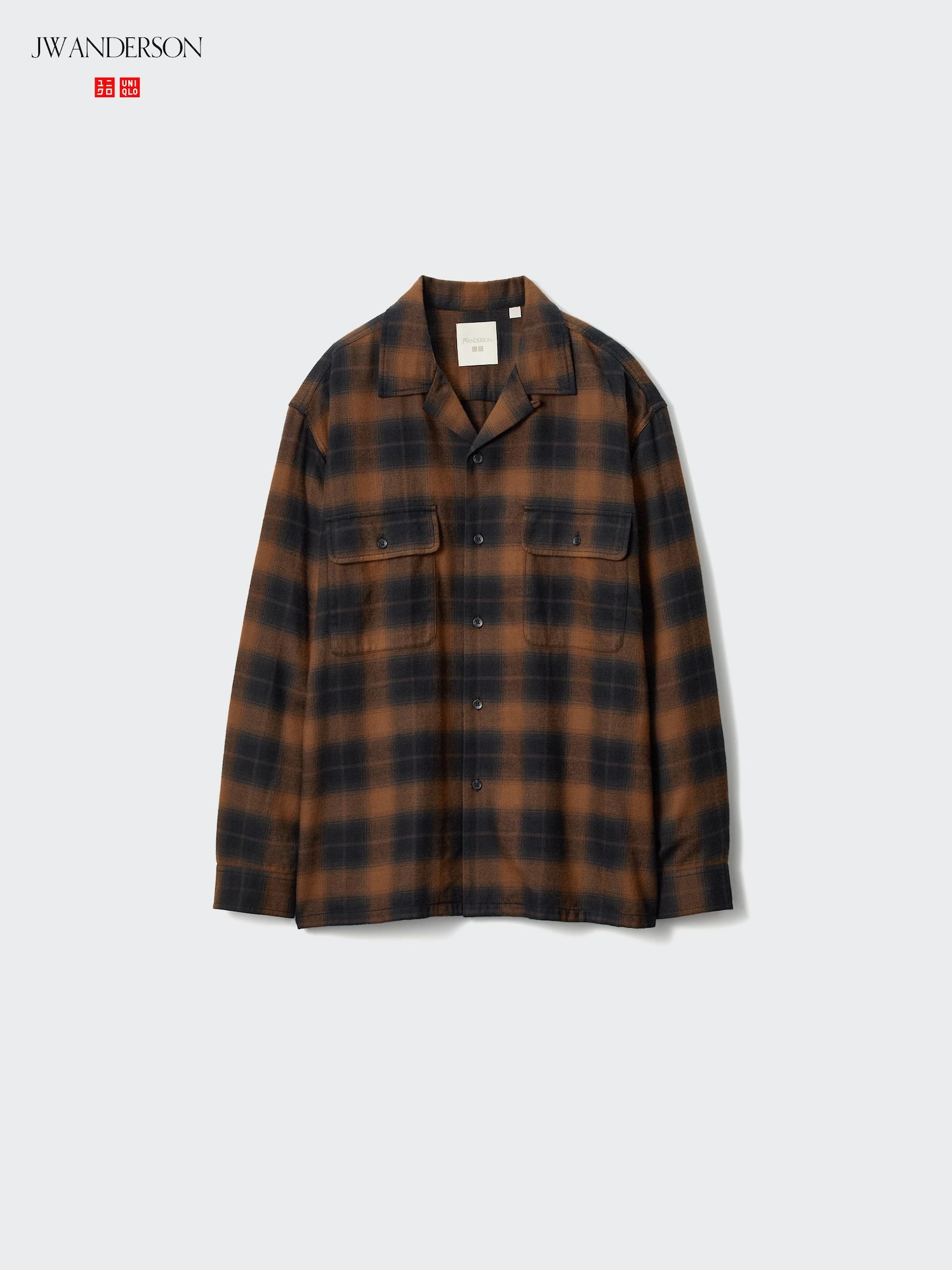 Brushed Cotton Long Sleeve Oversized Shirt