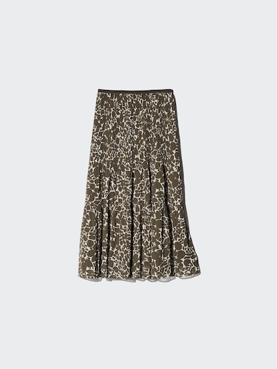 Chiffon Tiered Skirt | Printed