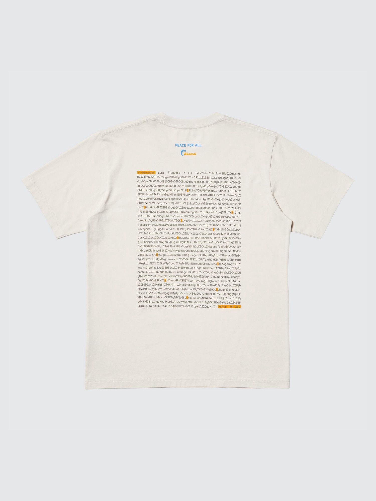 PEACE FOR ALL Graphic T-Shirt | Akamai Technologies | UNIQLO US PEACE FOR ALL Graphic T-Shirt | Akamai Technologies | UNIQLO US