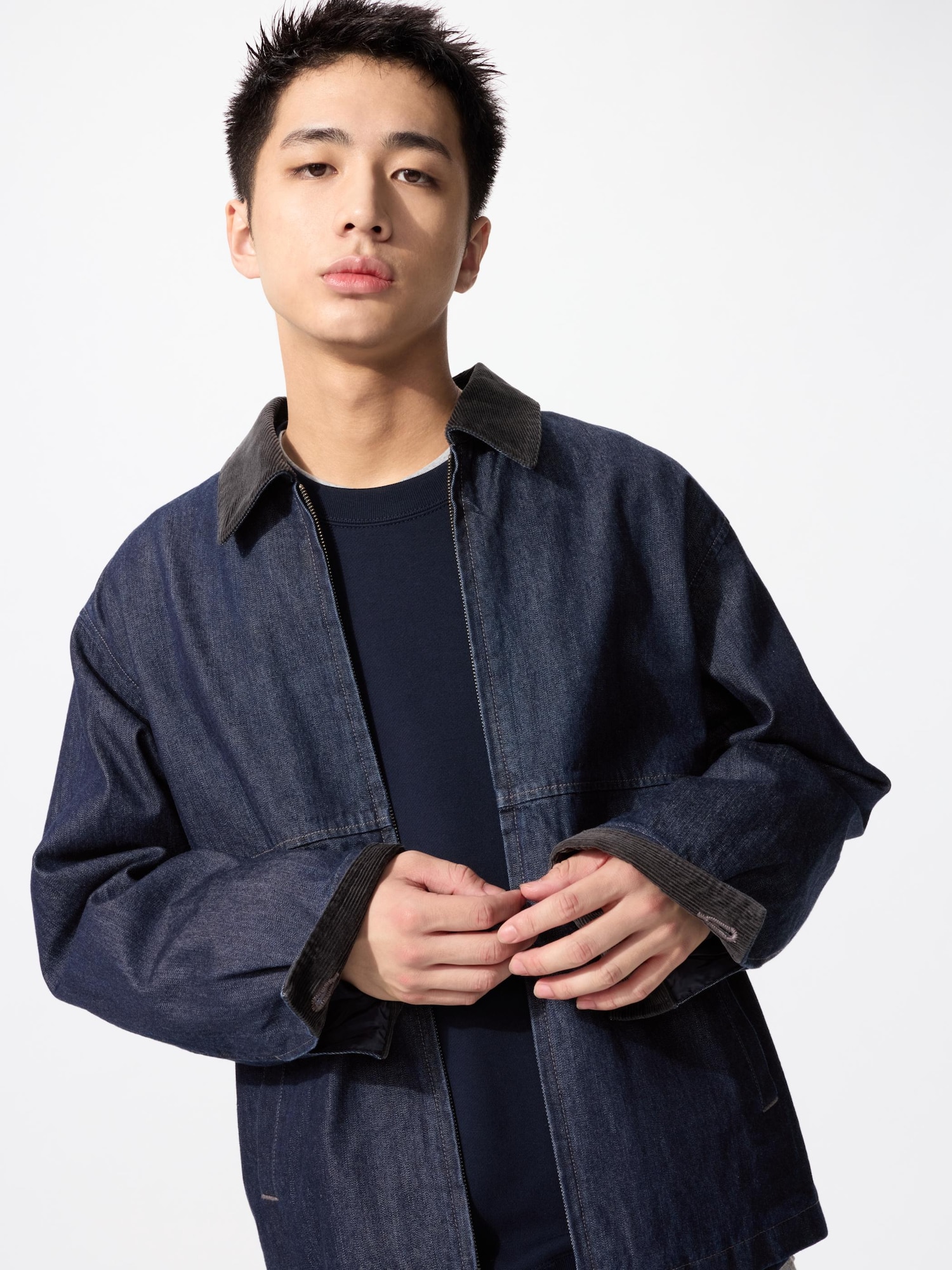 Unisex Zip-Up Blouson | UNIQLO GR