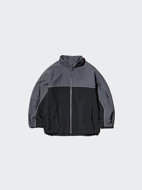 Pocketable UV Protection Parka | Color Block