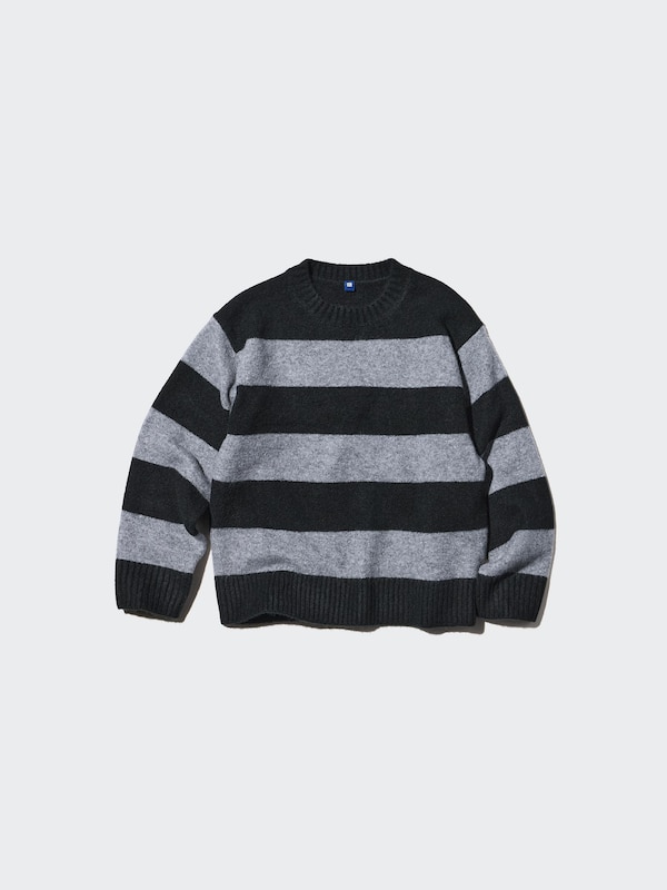 Souffle Yarn Sweater | Striped