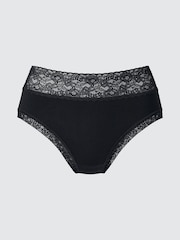 Lace High Rise Briefs