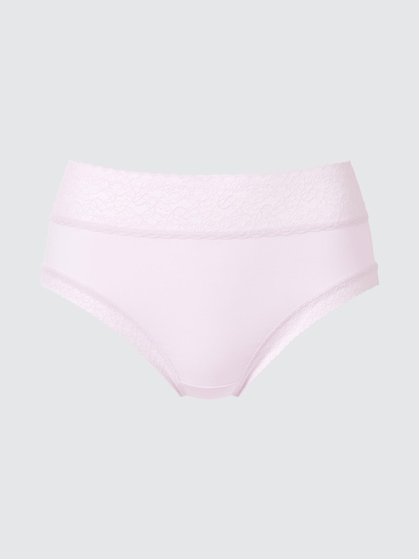 Lace High Rise Briefs