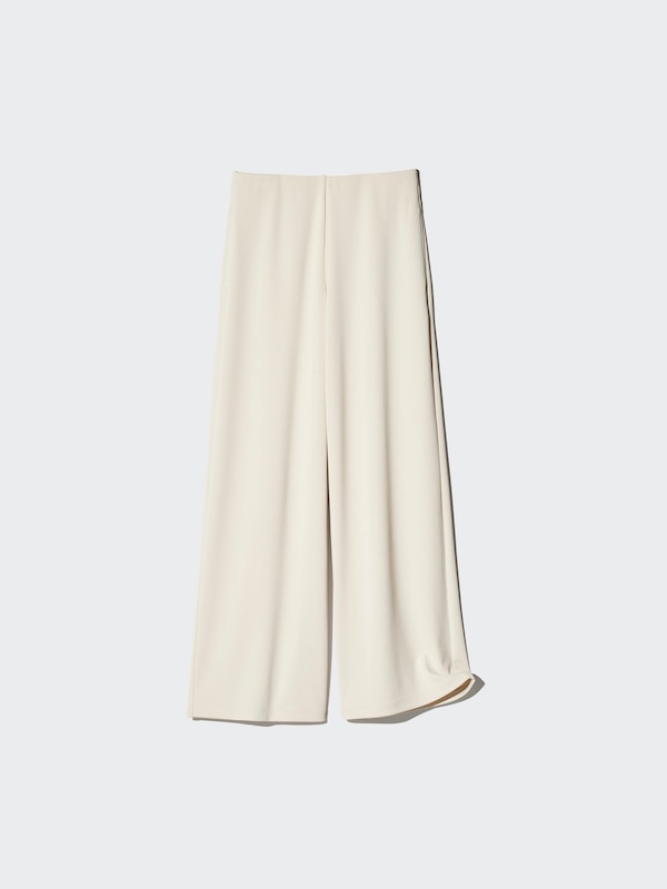 Crepe Jersey Straight Pants