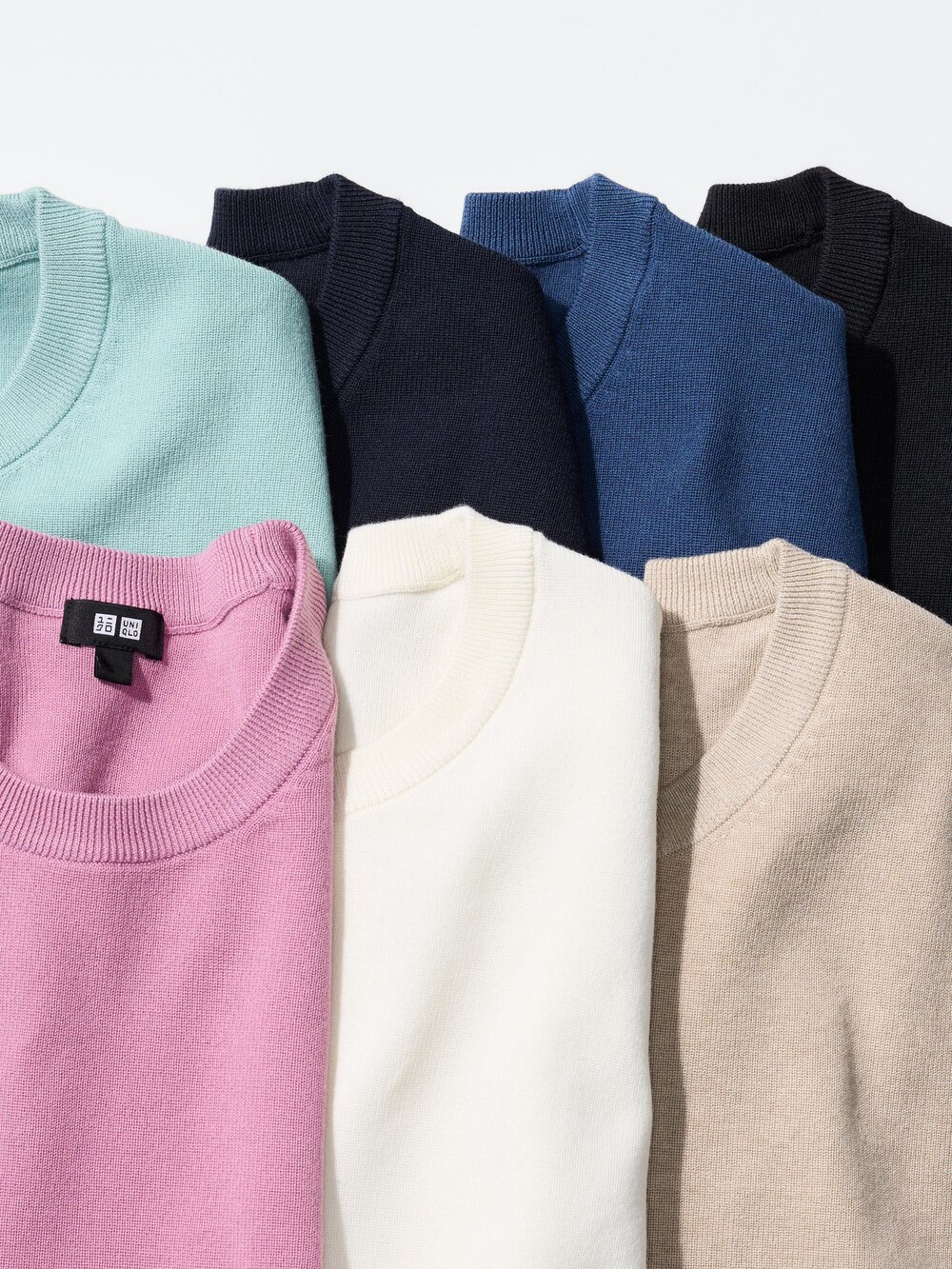 Uniqlo Washable Milano Ribbed Knitted T-Shirt — фото 3