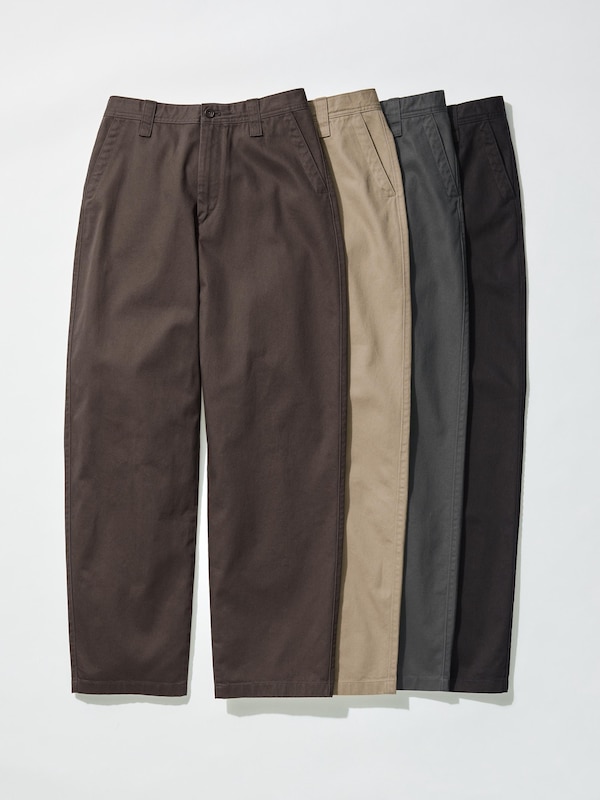 Wide Chino Trousers (Longer)