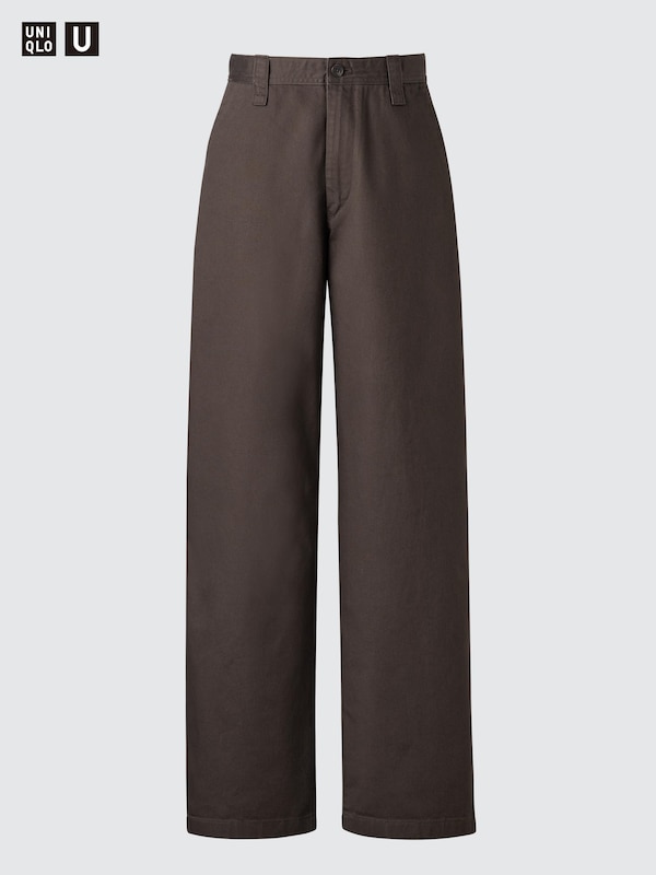 Wide Chino Trousers (Longer)