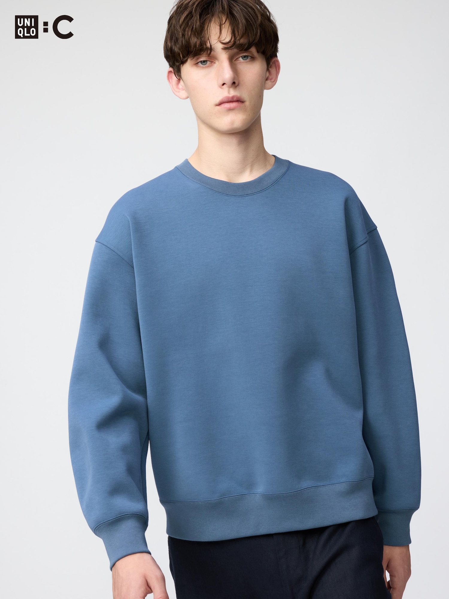 UNIQLO Oversized Sweatshirt Blau Small 5