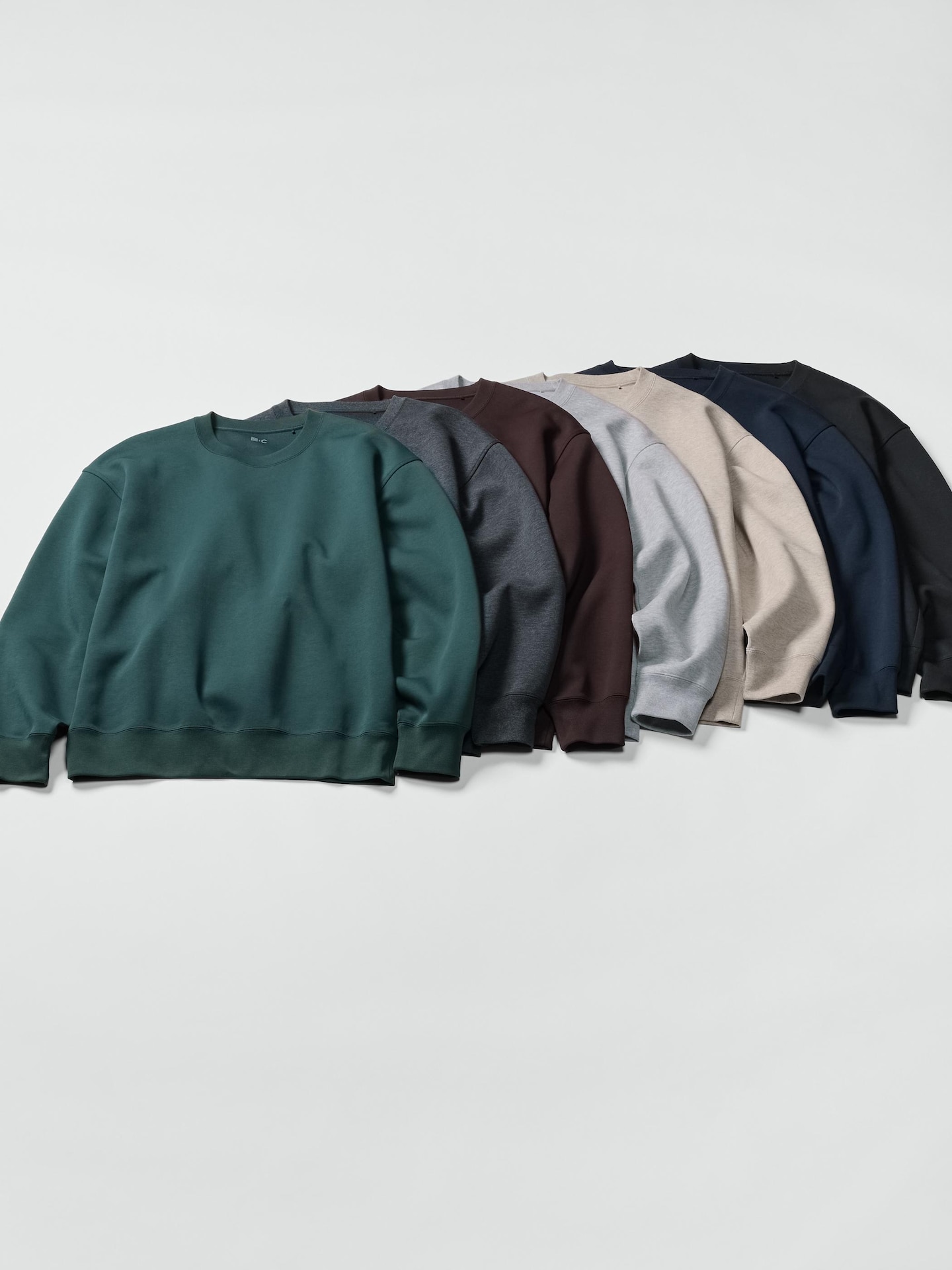 Свитшот оверсайз Uniqlo, цвет: Бежевый — фото 5
