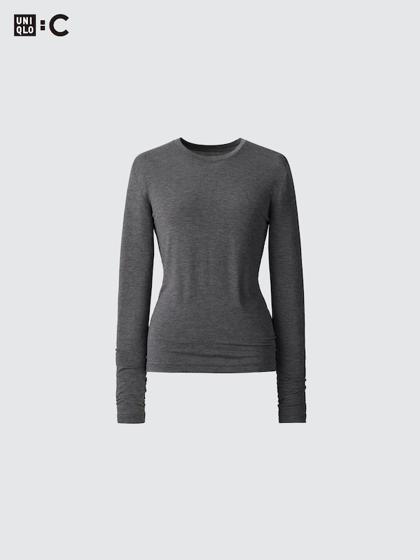 HEATTECH Extra Warm Cashmere Blend Crew Neck T-Shirt